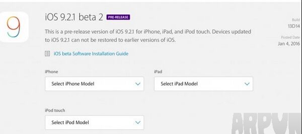 iOS9.2.1 Beta2������ʲô����