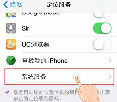 ��ιر�iPhone��λ�����в��õļ���