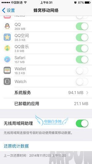 iOS9.1��ιر�WiFi����