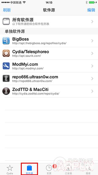iOS8.3Խ����װ���������޸�Cydia Substrate��������������1.1.png