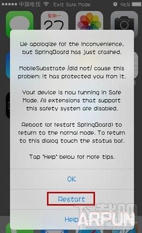 iPhone6���밲ȫģʽ����ͼ����ϸ�̳�