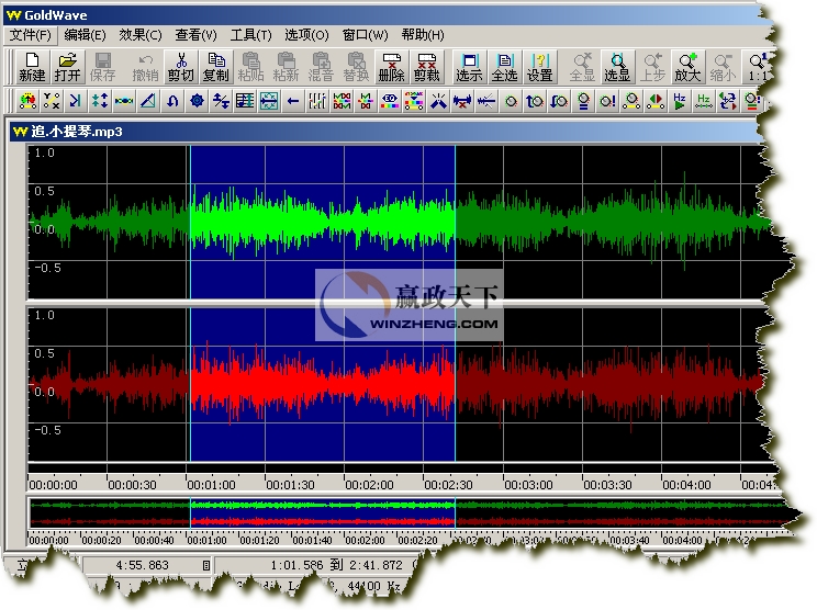 ���GoldWave��ô�ã�GoldWave���İ�߼���������