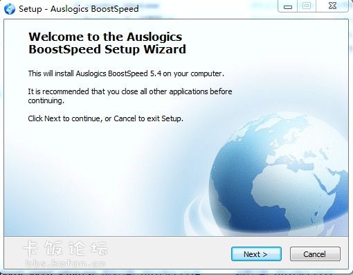 ���Auslogics BoostSpeedͼ�İ�װָ��