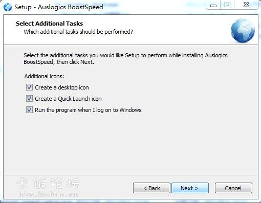 ���Auslogics BoostSpeedͼ�İ�װָ��