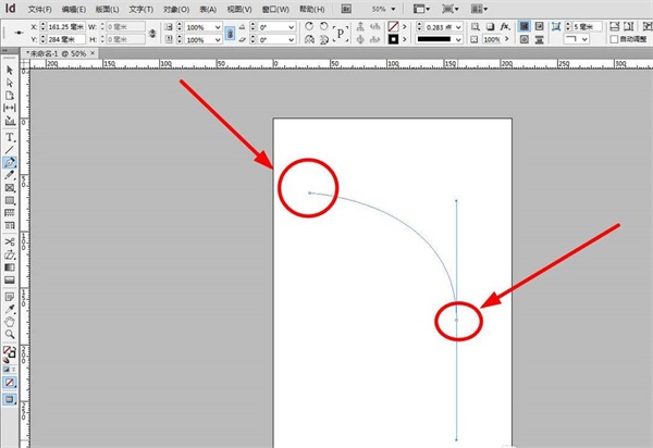 INdesign��ô���������������˫��ͷ��Ч��?