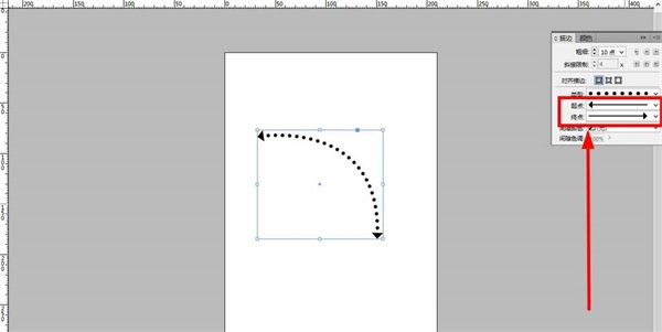 INdesign��ô���������������˫��ͷ��Ч��?