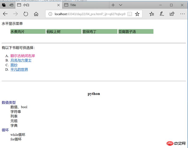 HTML�����л���ǩ�����׽��ܣ����밸����