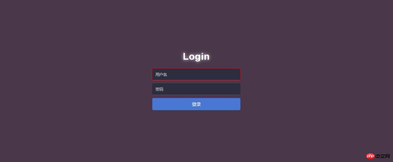Html�������׶�Ư���ĵ�¼ҳ��