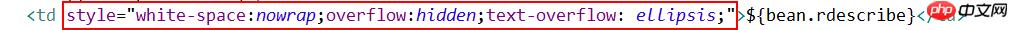 html���ֻ��ʾ����td����