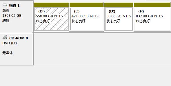Win7ϵͳ��һ�����̿ռ仮����һ�����̵ķ���